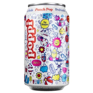 Poppi Punch Pop Flavour Prebiotic Soda 355ml