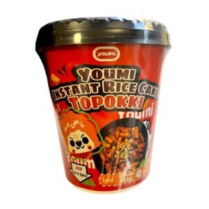 Youmi Instant Rice Cake Topokki, Hot & Spicy flavor
