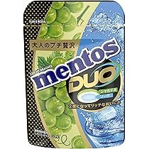 Mentos DUO in the Chardonnay Grape & Soda Flavor Chewy Candy