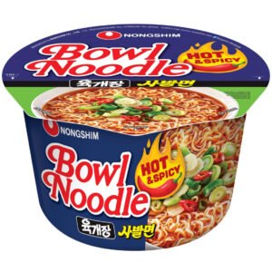 Nongshim Hot & Spicy Bowl Noodle Soup