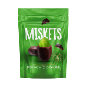 Miskets Milk Chocolate Pistachio Dragee 70g
