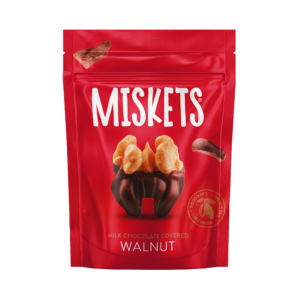 Miskets Milk Chocolate Walnut Dragee 70g