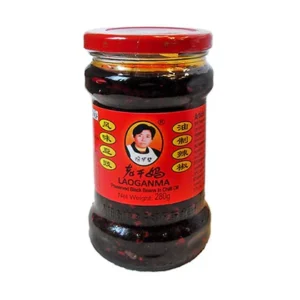 LAOGANMA Preserved Black Beans in Chilli Oil 280g